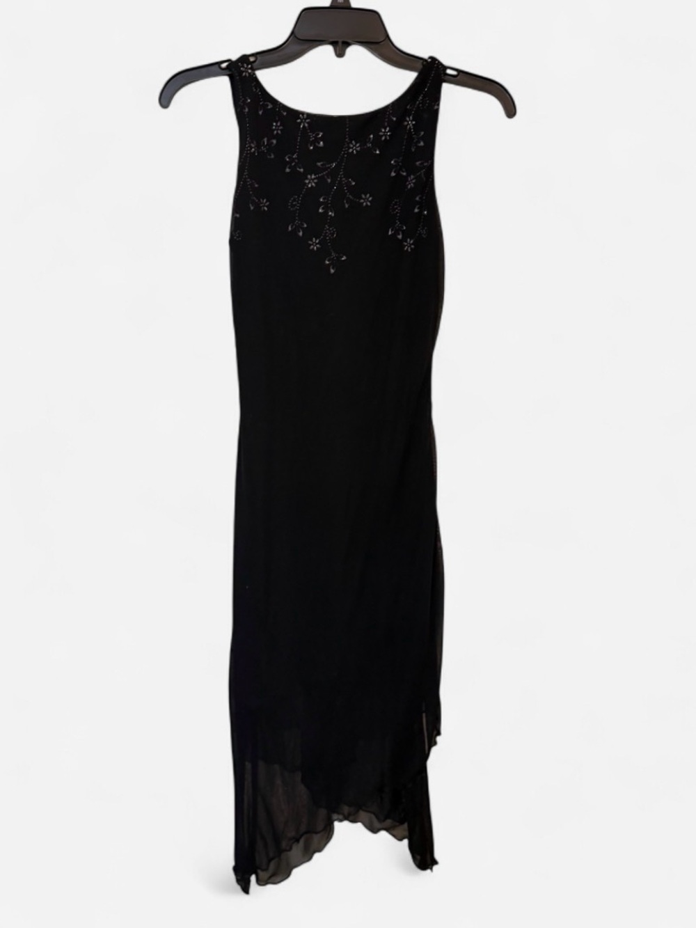 Elegant Black Sleeveless Dress